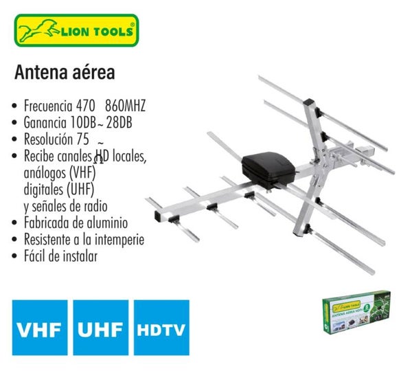 ANTENA AÉREA 14 ELEMENTOS