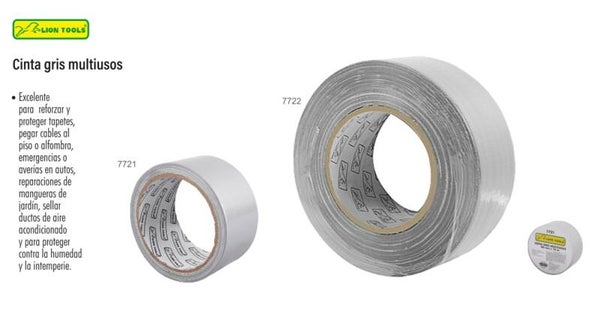 CINTA GRIS MULTIUSOS