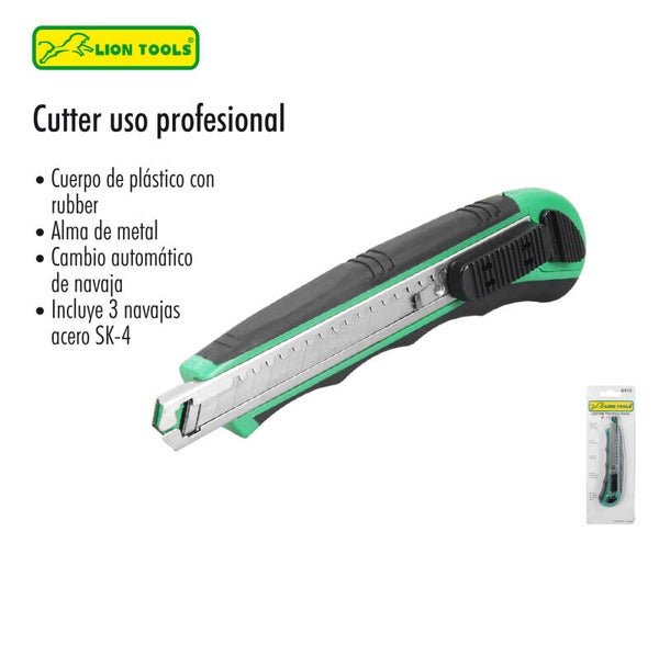 CUTTER USO INDUSTRIAL 5” 9 MM