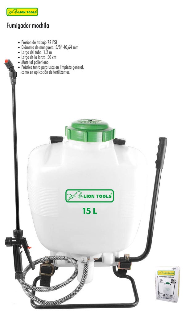FUMIGADOR MOCHILA