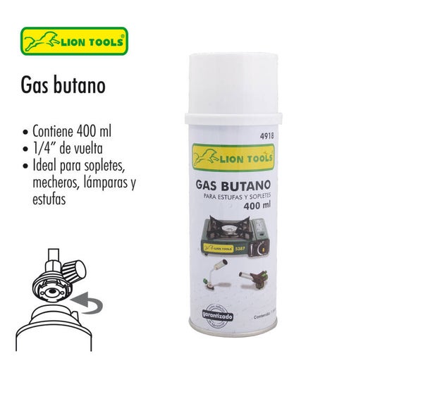 GAS BUTANO PARA ESTUFA