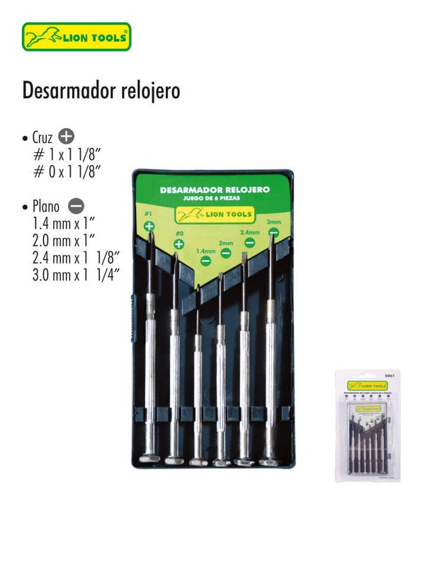 DESARMADOR RELOJERO