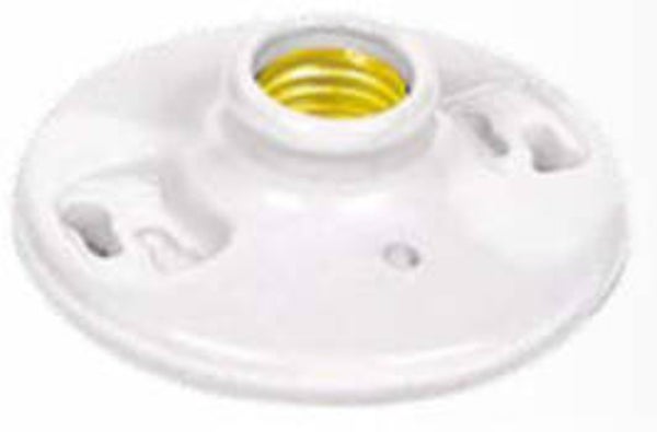 PORTALAMPARA DE PORCELANA 3.5 CIRCULAR