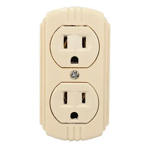 CONTACTO DUPLEX DE SUPERFICIE ATERRIZADA