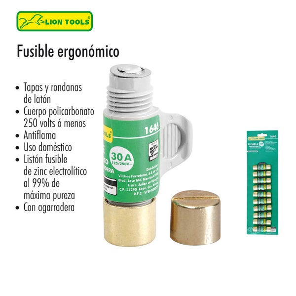 FUSIBLE ERGONÓMICO