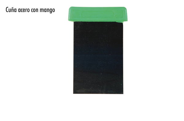 CUÑAS ACERO CON MANGO