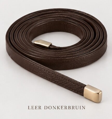 Donker bruin (leer)