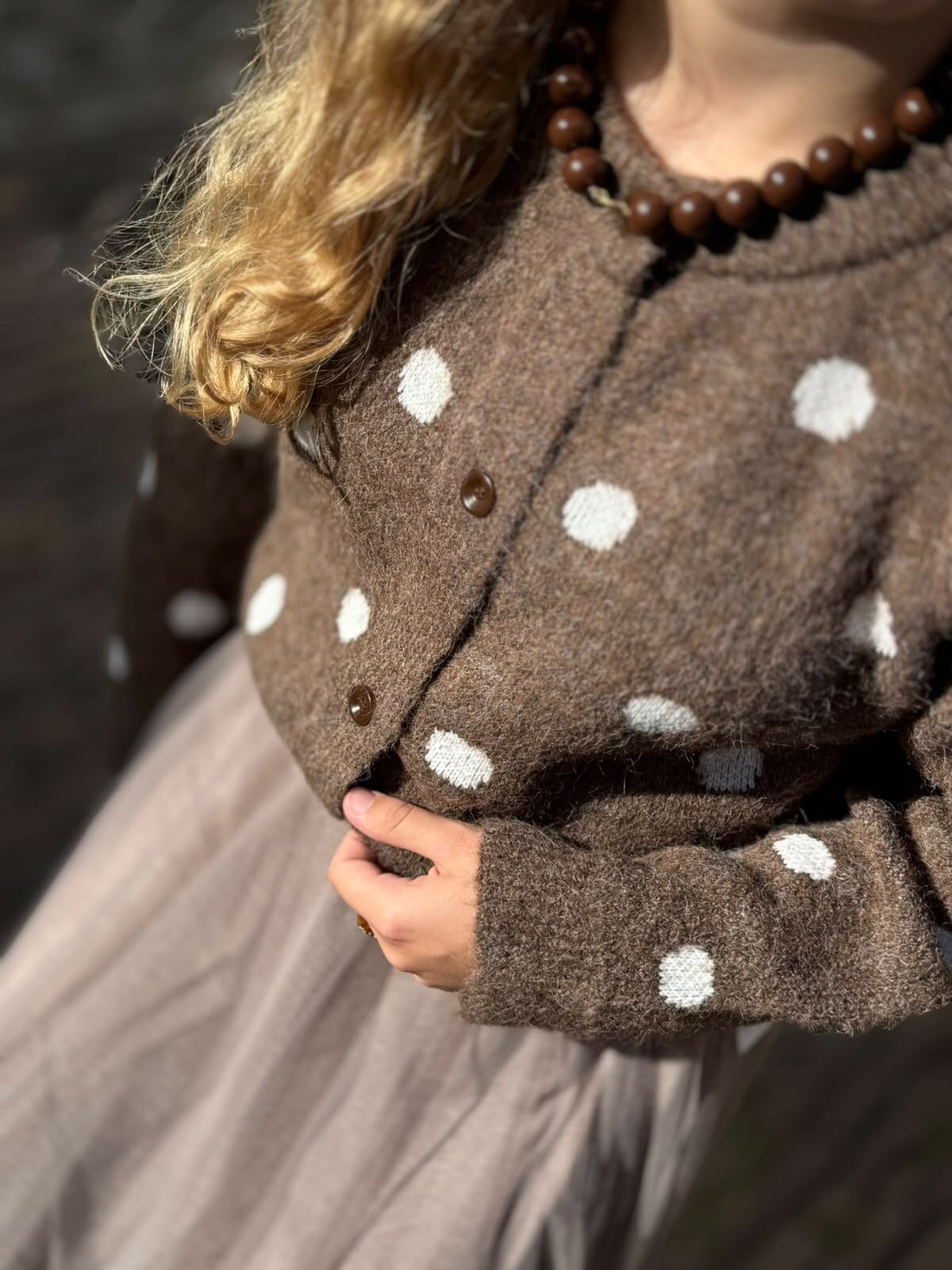 Polkadot vest