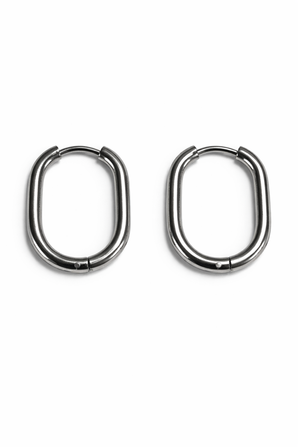 Ovale argenté 2cm