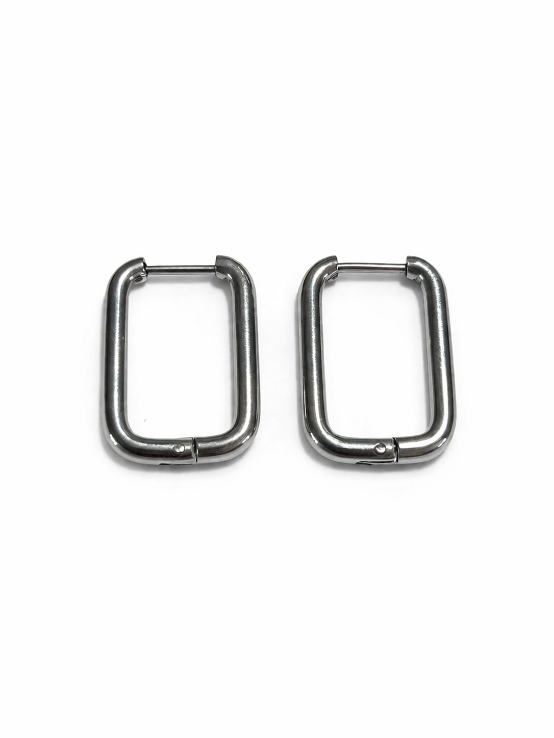 Rectangle argenté 2cm