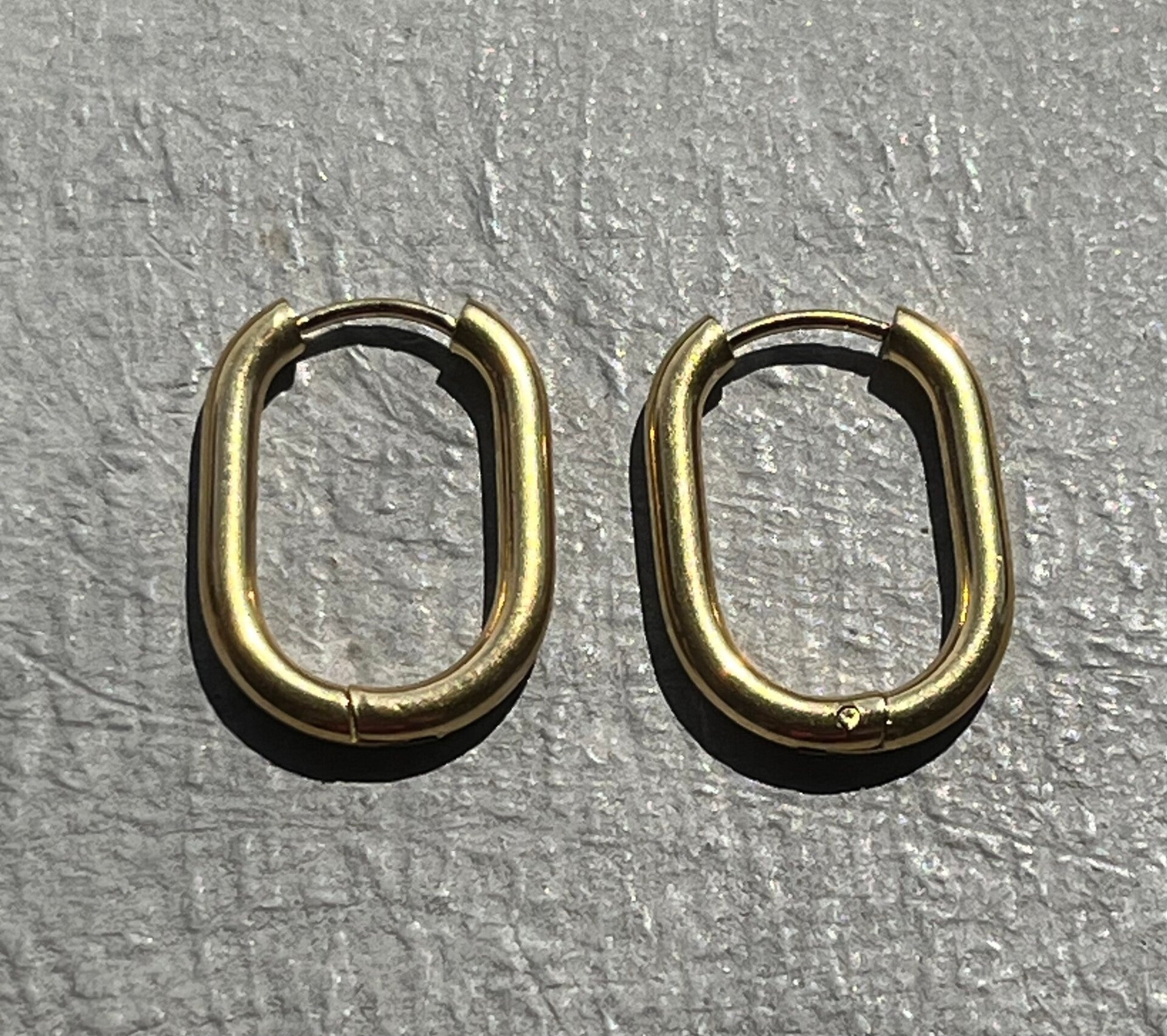 Ovales dorées 21x15mm
