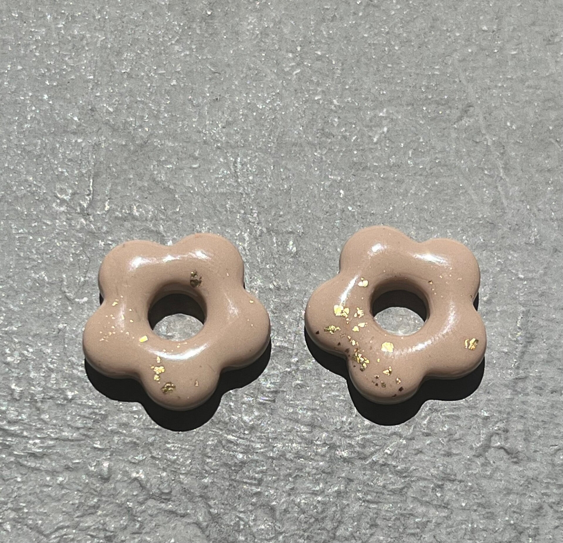 Beige/doré