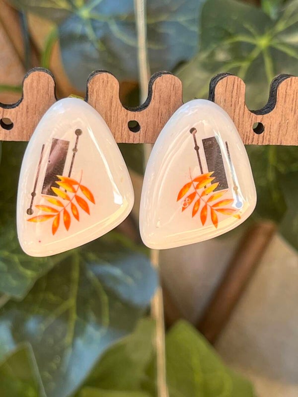Boucle d’oreille Pétale