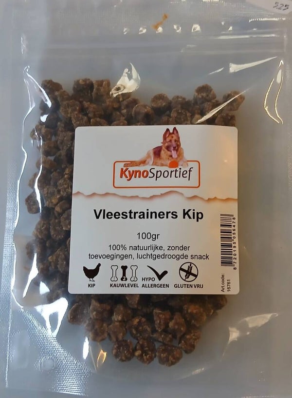 Vleestrainers Kip 100 gr