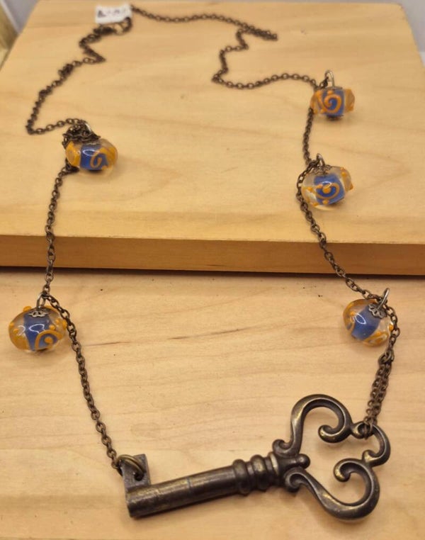 Collier "Voici la clé pour le cas où..."