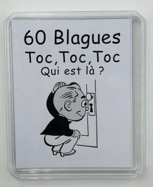 60 blagues Toc Toc Toc... qui est là ? - Jeux traditionnels Marc Vidal