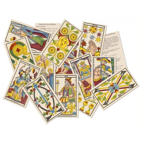 Mini tarot de Marseille
