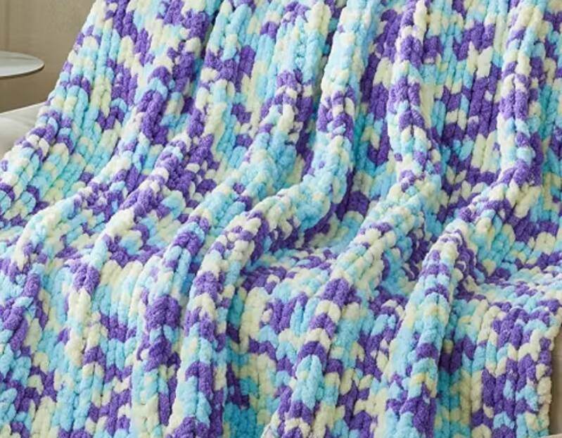 Purple,  Yellow &amp; Blue 