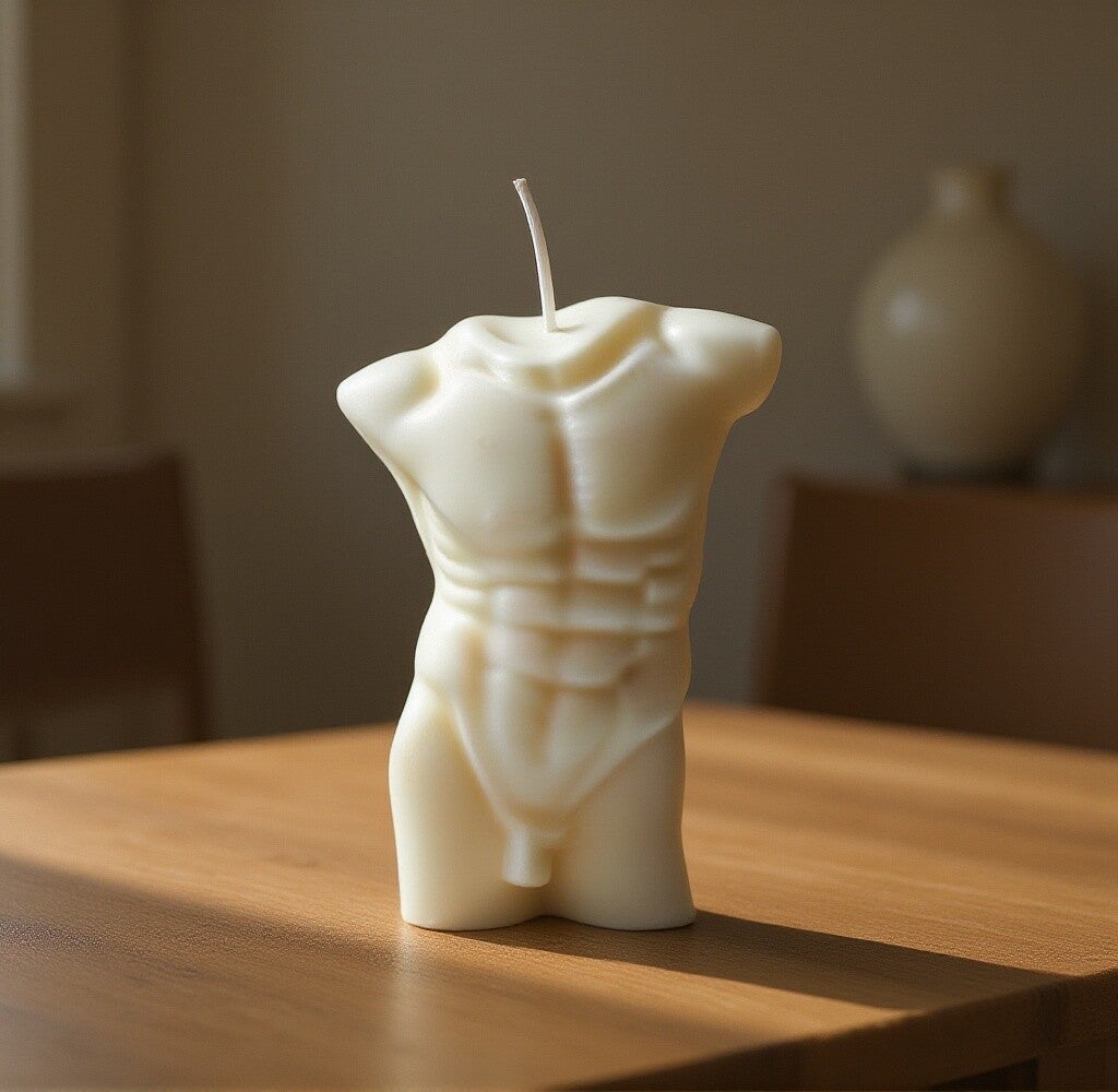 Ares Muse Male Body Candle