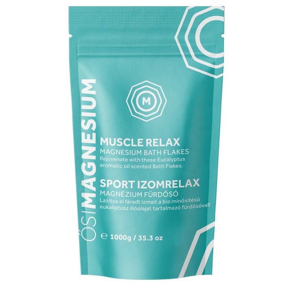 Muscle Relax Magnesium Badkristallen Eucalyptus (OsiMagnesium) 1000 gr