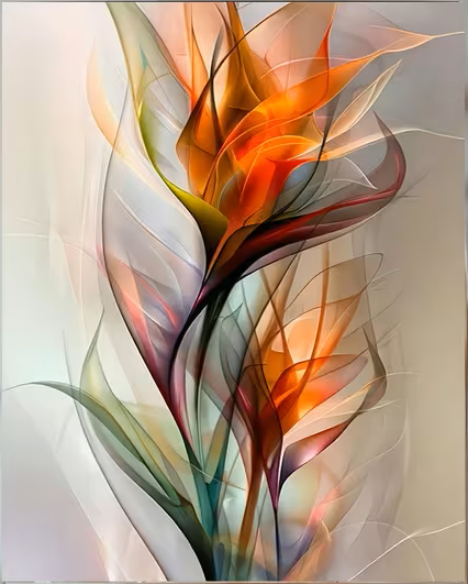 Abstractie - Schilderen op nummer