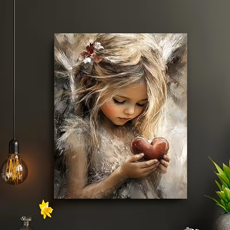 Engeltje - Schilderen op nummer