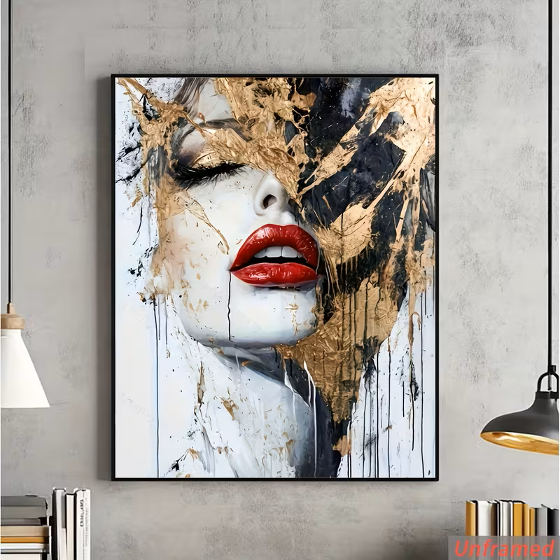 Mysterieuze vrouw - Schilderen op nummer