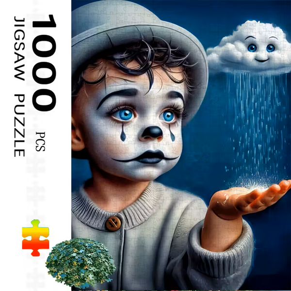 Een kleine Pierrot - Puzzel 1000st