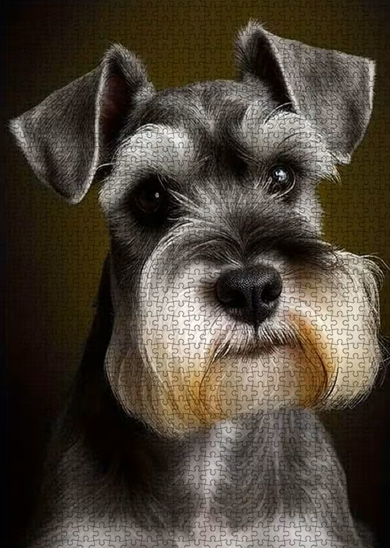 Mini-Schnautzer - Puzzel 1000st
