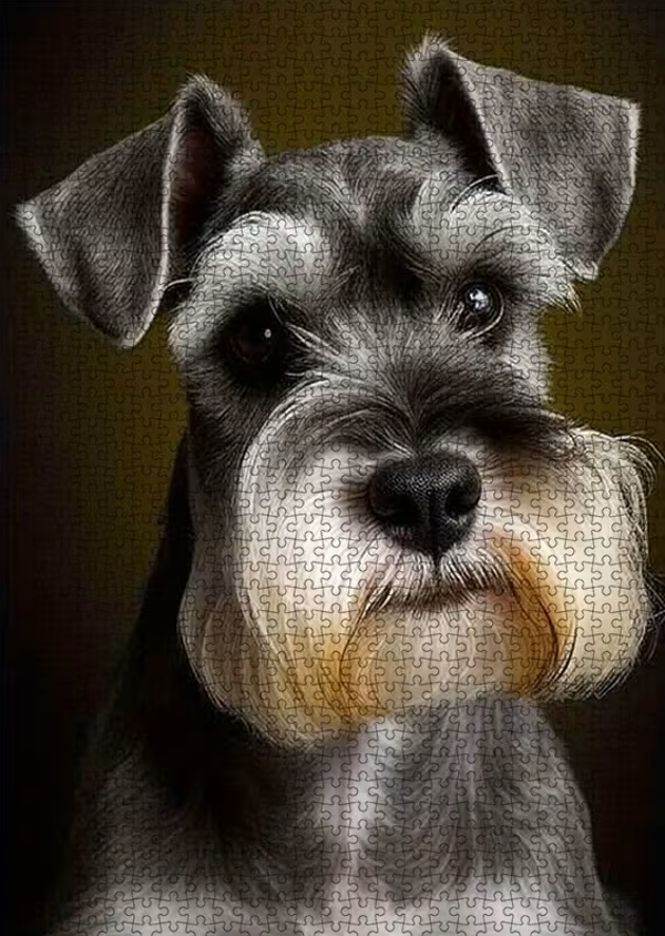 Mini-Schnautzer - Puzzel 1000st