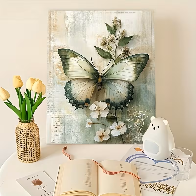 Vlinder - Schilderen op nummer