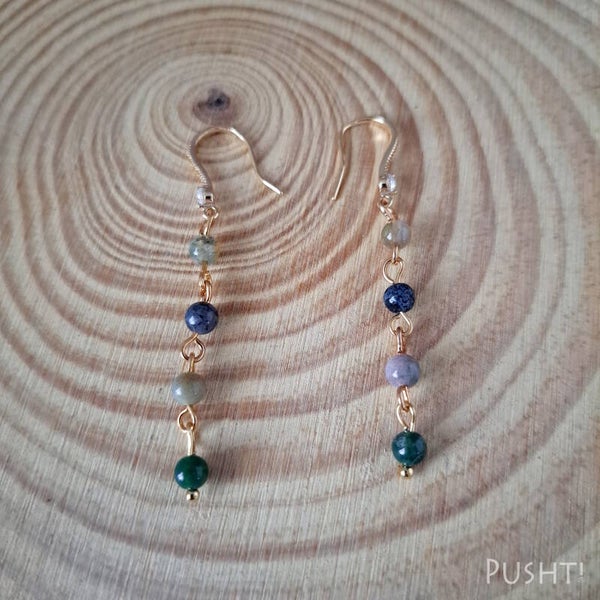Indian Agate Earrings