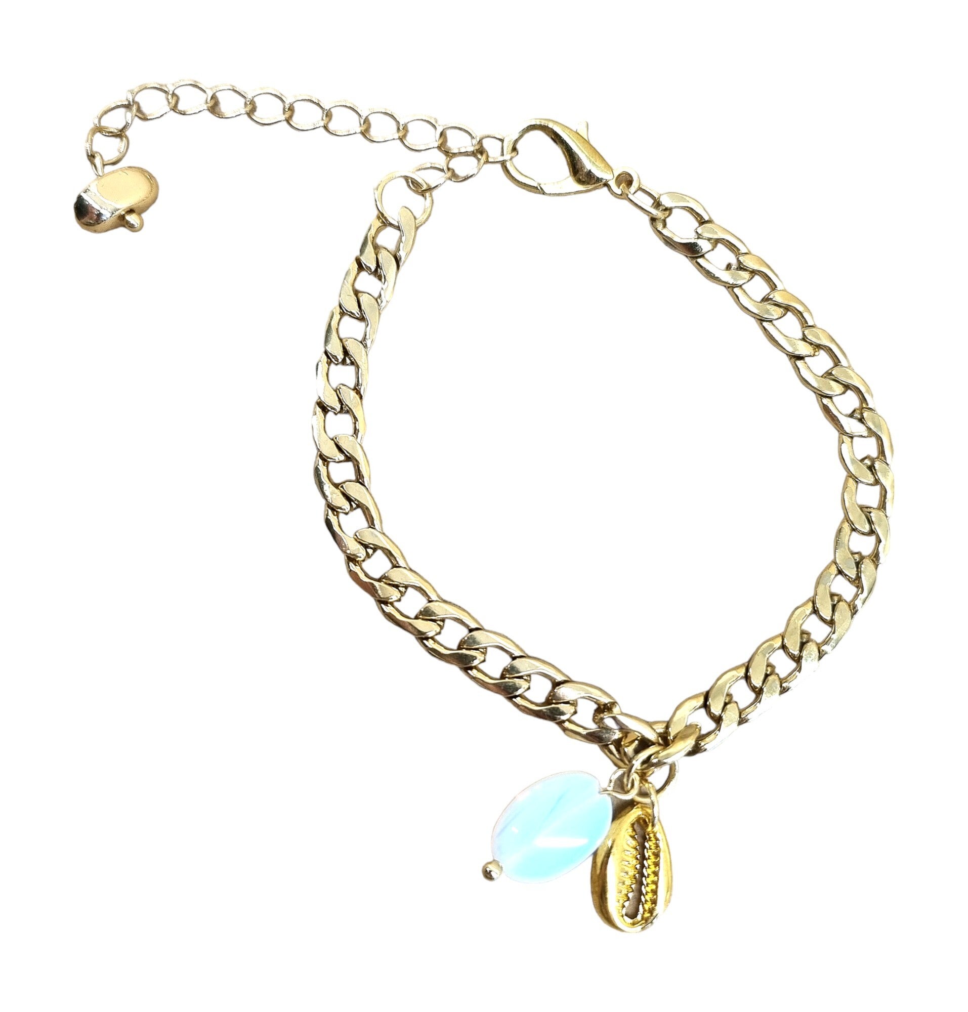 Winter Bride Armband #3 – Handgemaakte Armband met Miyuki & Schelpkralen | Luclo Arts