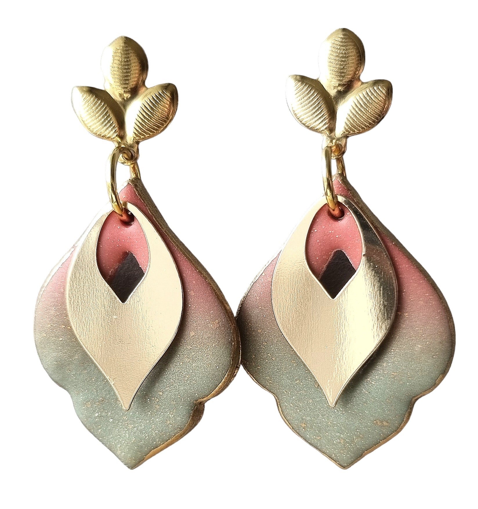 Earth Tones Oorbellen #5