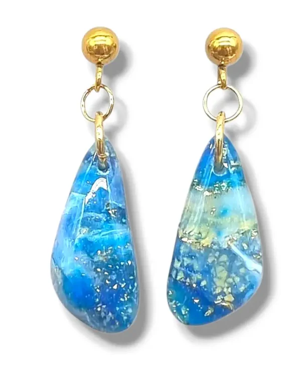 Faux Stone Dangles