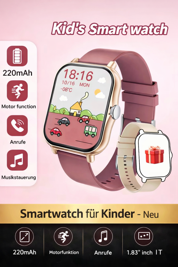 Touchscreen. Perfekt als Geschenk für Jungen und Mädchen.