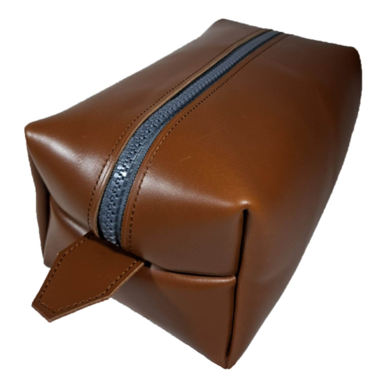 Toiletzak camelbruin / cognac