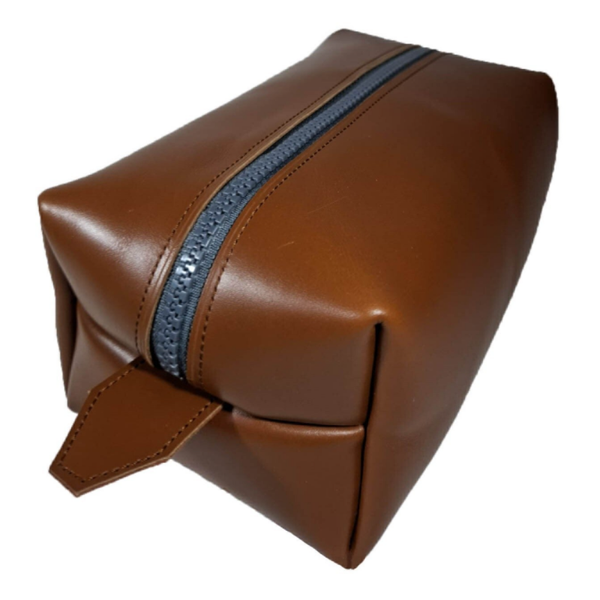 Toiletzak camelbruin / cognac