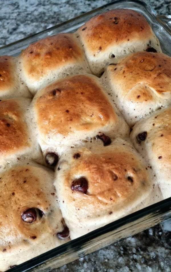 Danish Chocolate Buns (¨Chokoladeboller¨)