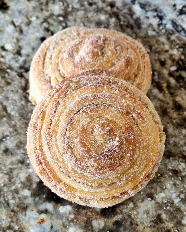Danish Cardamom Buns (¨Kardamommesnegle¨)