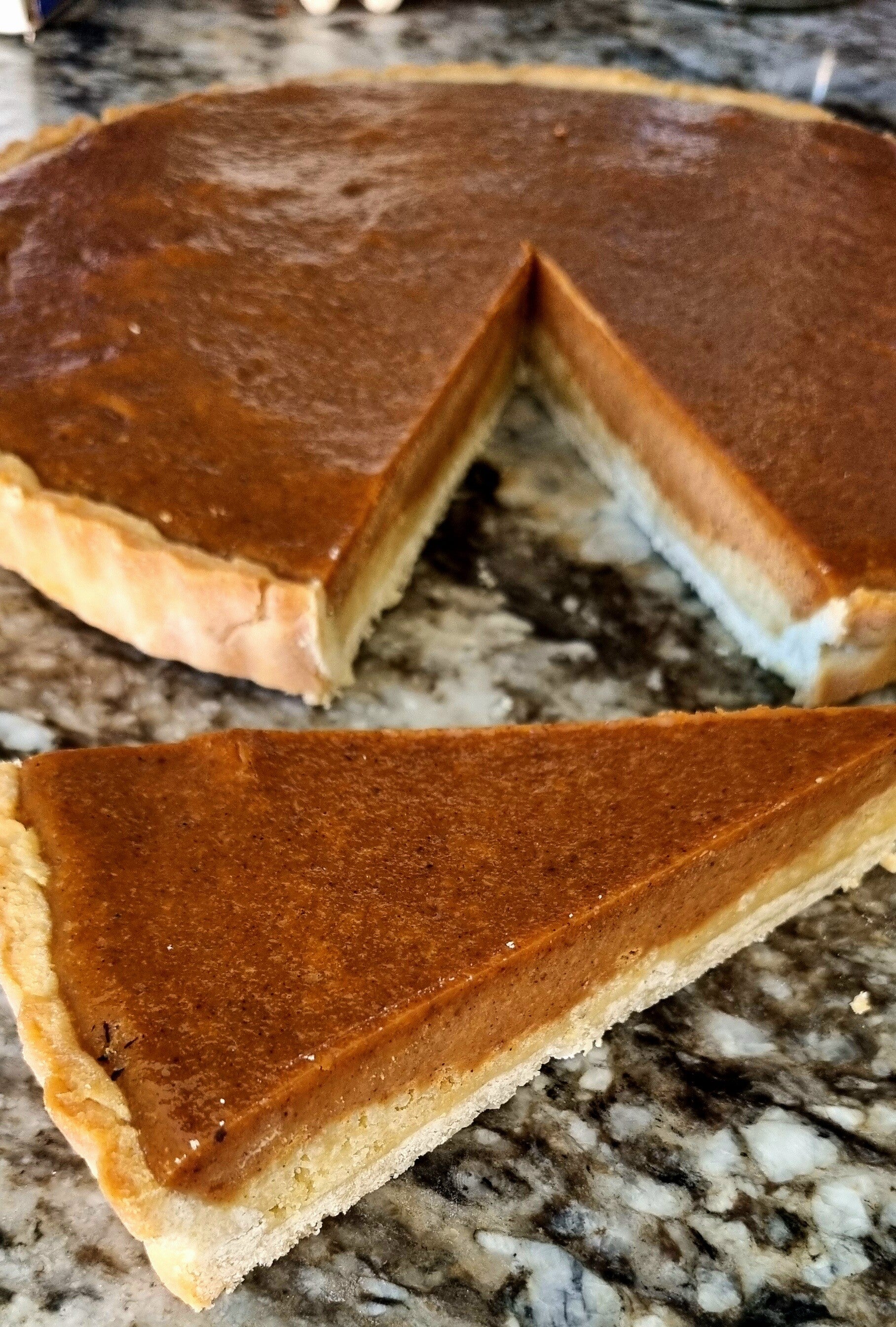 Danish-American Pumpkin Pie (¨Græskartærte¨)