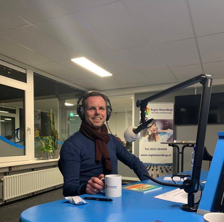 Radio-interview Regio Noordkop Live, Den Helder, 2023