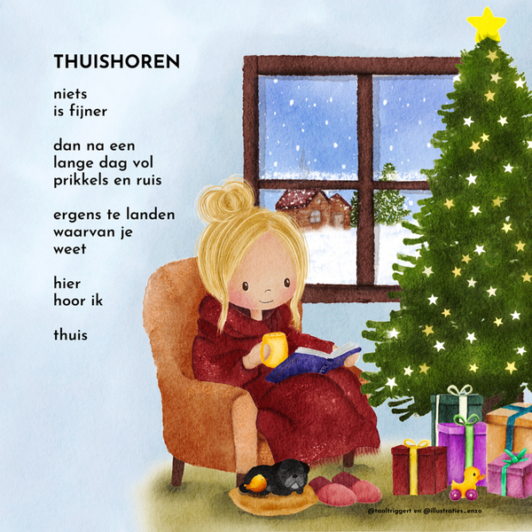 Thuishoren - met @illustraties_enzo