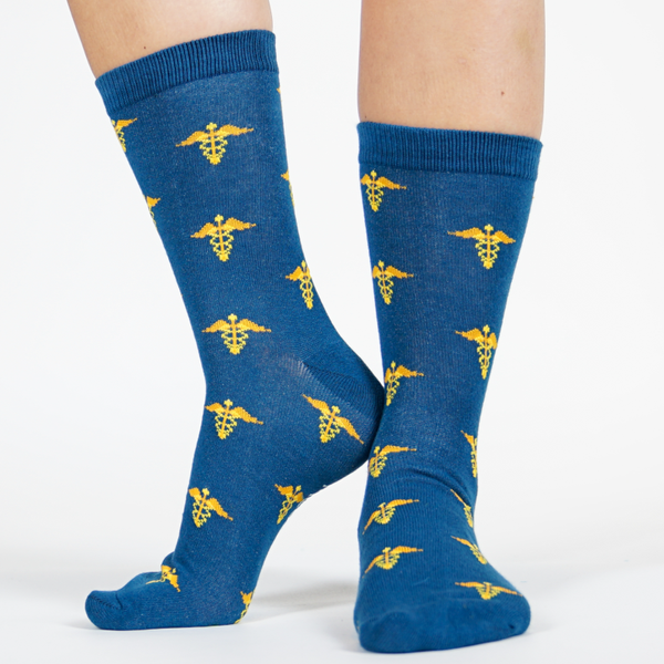 🔵 Caduceus | Dokter & Verpleegkundige Sokken