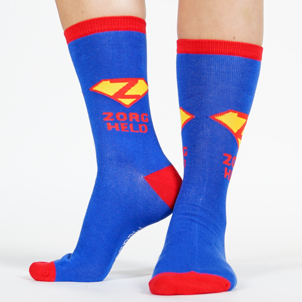 🦸‍♀️ Zorgheld | Sokken voor Helden in de Zorg 🦸‍♂️