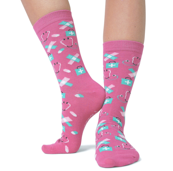 🟪 Zorg Sokken Paars 🩺