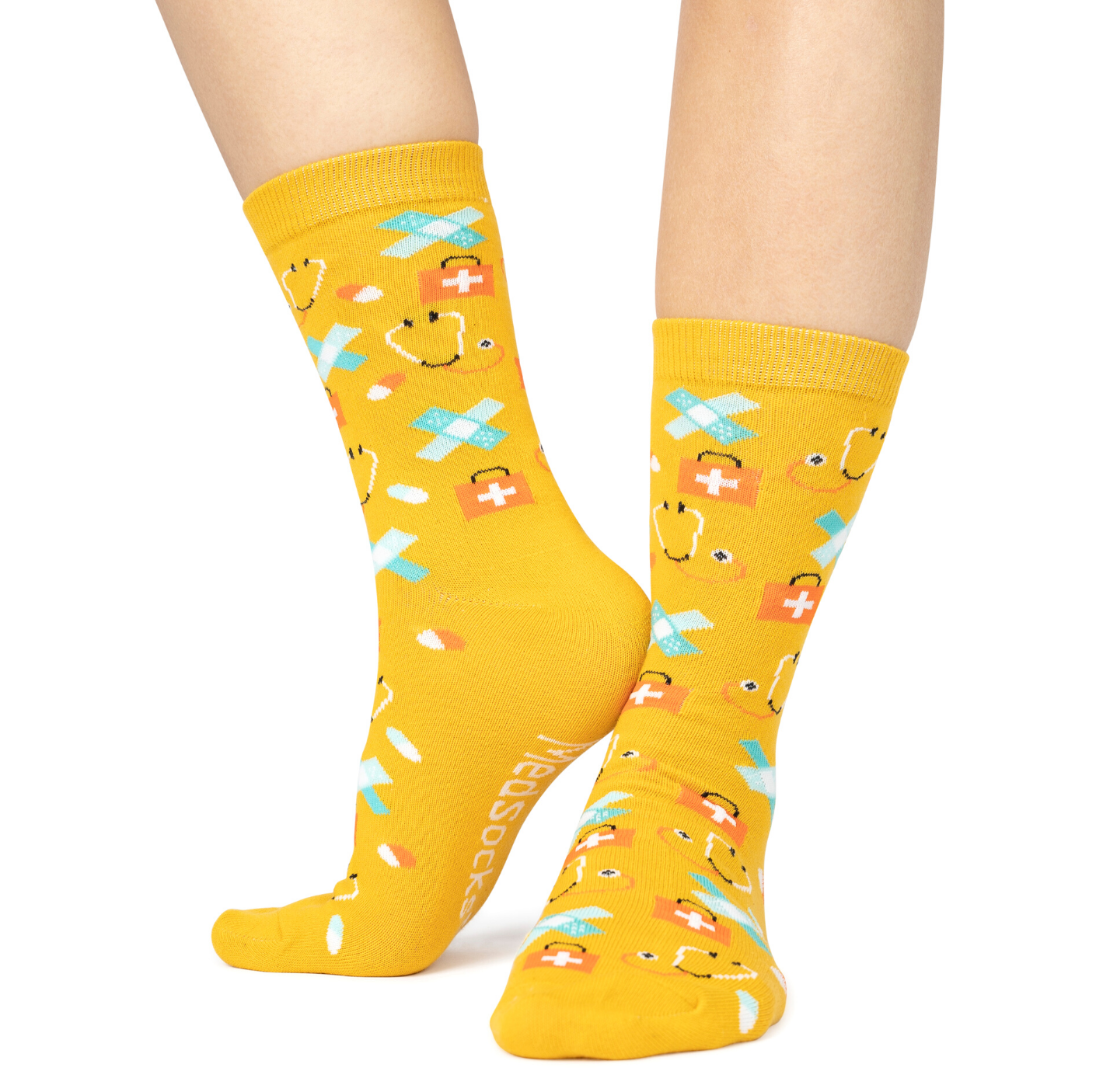 🟨 Zorg Sokken Geel 🩺