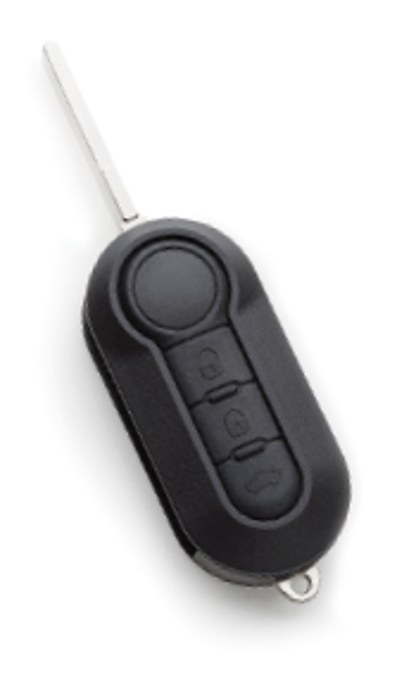 Afstandsbediening Fiat 3-knops (Marelli/Delphi)