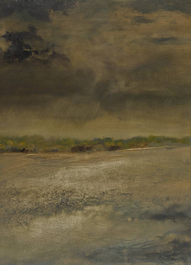 Nightlife, olieverf op papier, 70 x 90 cm