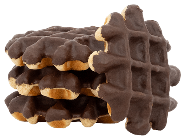 Zachte chocoladewafeltjes